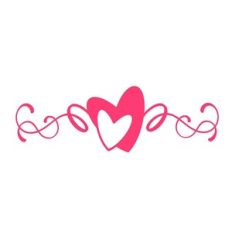 Hearts With Flourishes