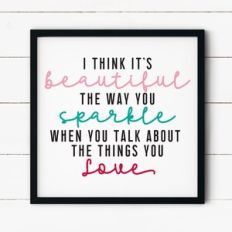 The Way You Sparkle