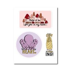 Punny Valentines Sticker Sheet One