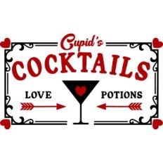 Cupid's Cocktails Sign