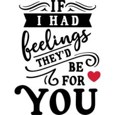 If I Had Feelings They'd Be For You