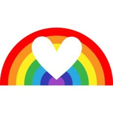 rainbow heart