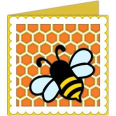 scallop bee card