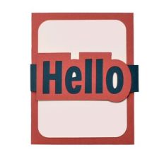 Peek a Boo Band Hello Folio