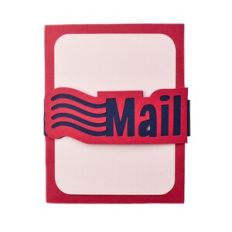 Peek a Boo Band Mail Folio