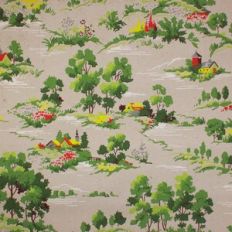 Antique Country Side Wallpaper