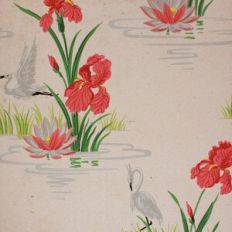 Vintage birds Wallpaper