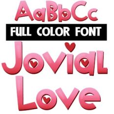 Jovial Love Color Font