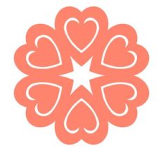 Heart Snowflake