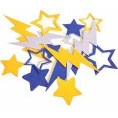 lightning bolt confetti