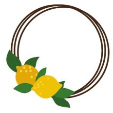 Lemon Wreath