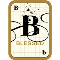 flashcard: blessed