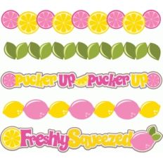freshly squeezed borders set of 5