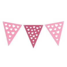 Heart bunting
