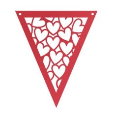Heart bunting