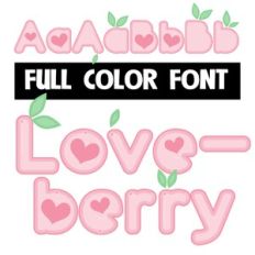 Loveberry Color Font
