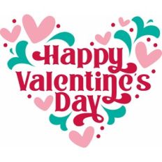Happy Valentine's Day Heart