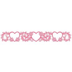 leafy heart border