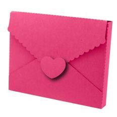 valentine scalloped envelope box