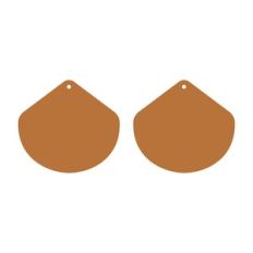 Faux Leather Earrings Template