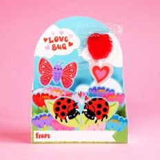 Ladybug Valentine's Day Pop-up Card Assembly