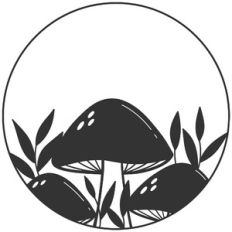 Round Mushroom Frame