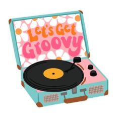 Let's Get Groovy Record Player