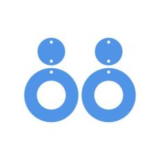 Circle Earrings template