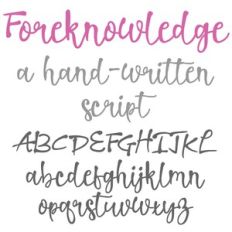 ZP Foreknowledge