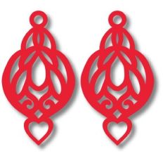 valentine filigree earrings 1