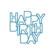 LAYOUT HAPPY BIRTHDAY