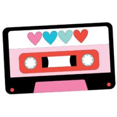 Heart Cassette Tape