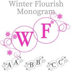 PN Winter Flurry Monogram