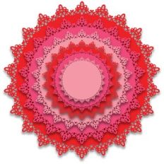 nested delicate lace circles