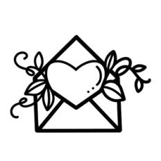 Envelope With Heart