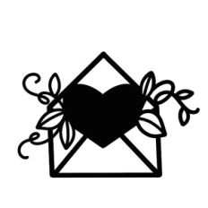 Envelope With Heart
