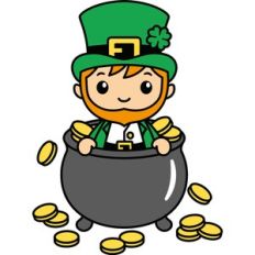 Leprechaun In Cauldron