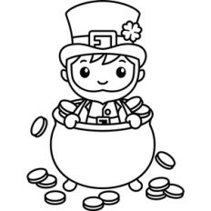 Leprechaun In Cauldron