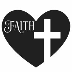 Faith Cross Heart