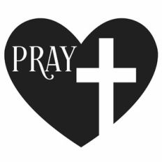 Pray Cross Heart