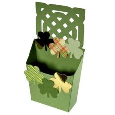 Shamrocks Knotwork Treat Cup
