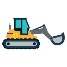 Front Loader digger, Excavator