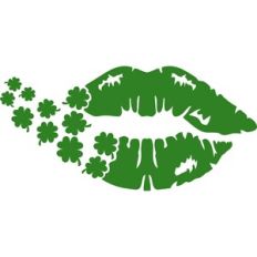kiss shamrocks
