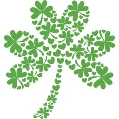 shamrocks and hearts