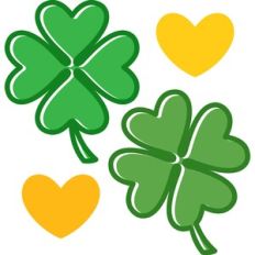 shamrocks hearts