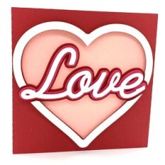 love heart card