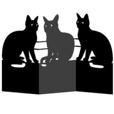 Kitty Cat Accordion Card