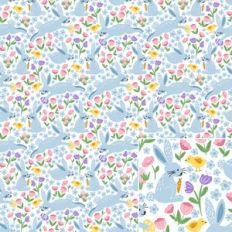 Easter Bunny Egg Hunt Background
