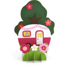 5X7 Grid Pop Up Card Camper