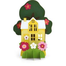5X7 Grid Pop Up Card House